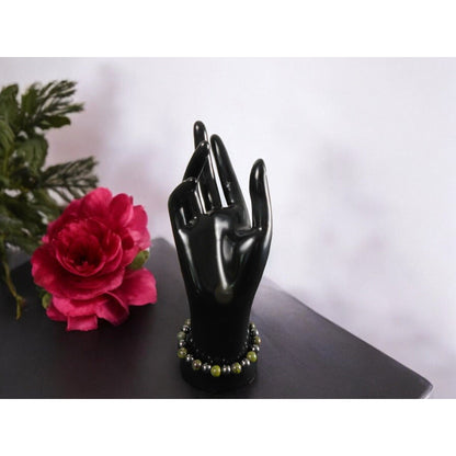 Dragon Blood Jasper Bracelet 8mm - Stretch - New - Witchcore Earth