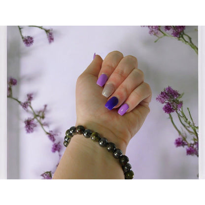 Dragon Blood Jasper Bracelet 8mm - Stretch - New - Witchcore Earth