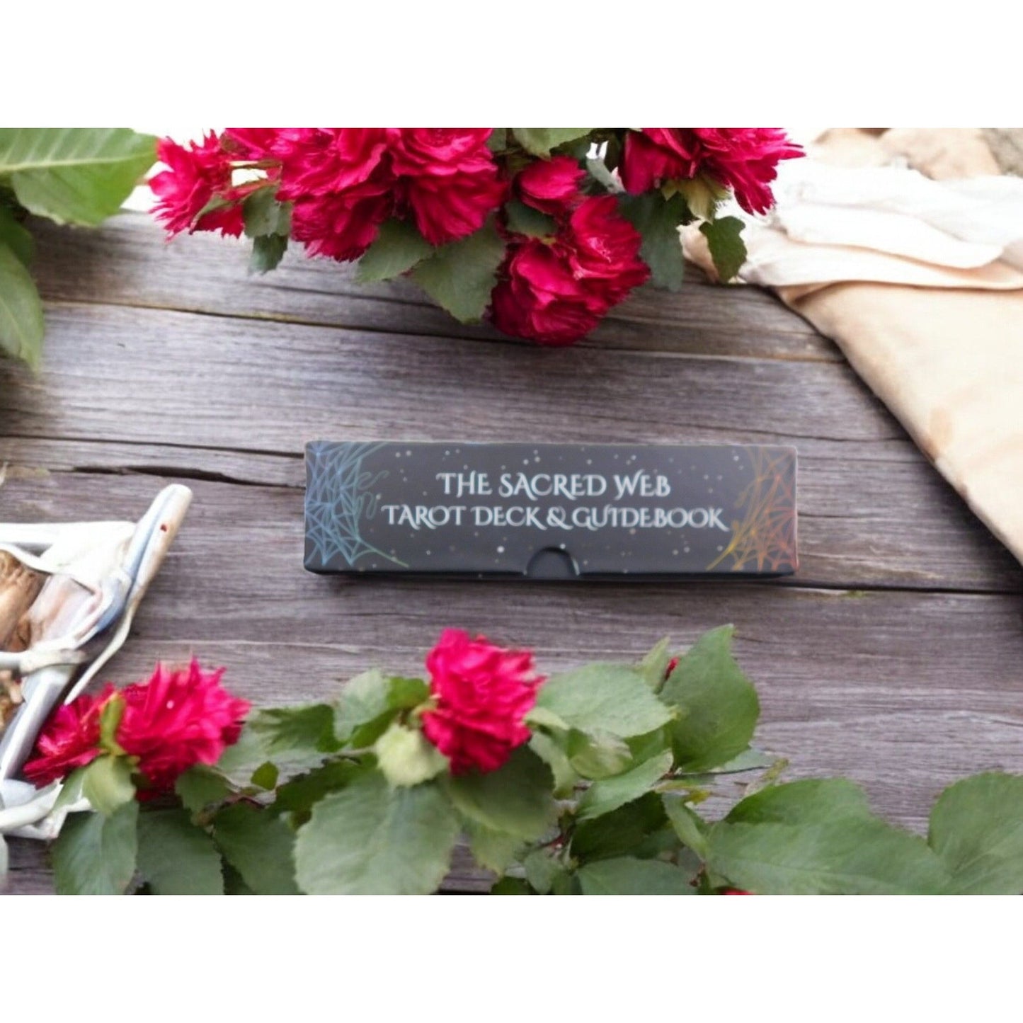 The Sacred Web Tarot by Jannie Bui Brown, Complete Deck and Guidebook NEW