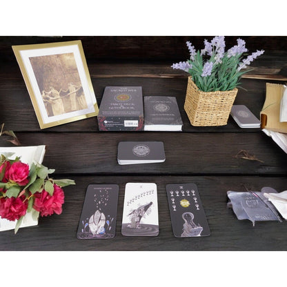 The Sacred Web Tarot by Jannie Bui Brown, Complete Deck and Guidebook NEW