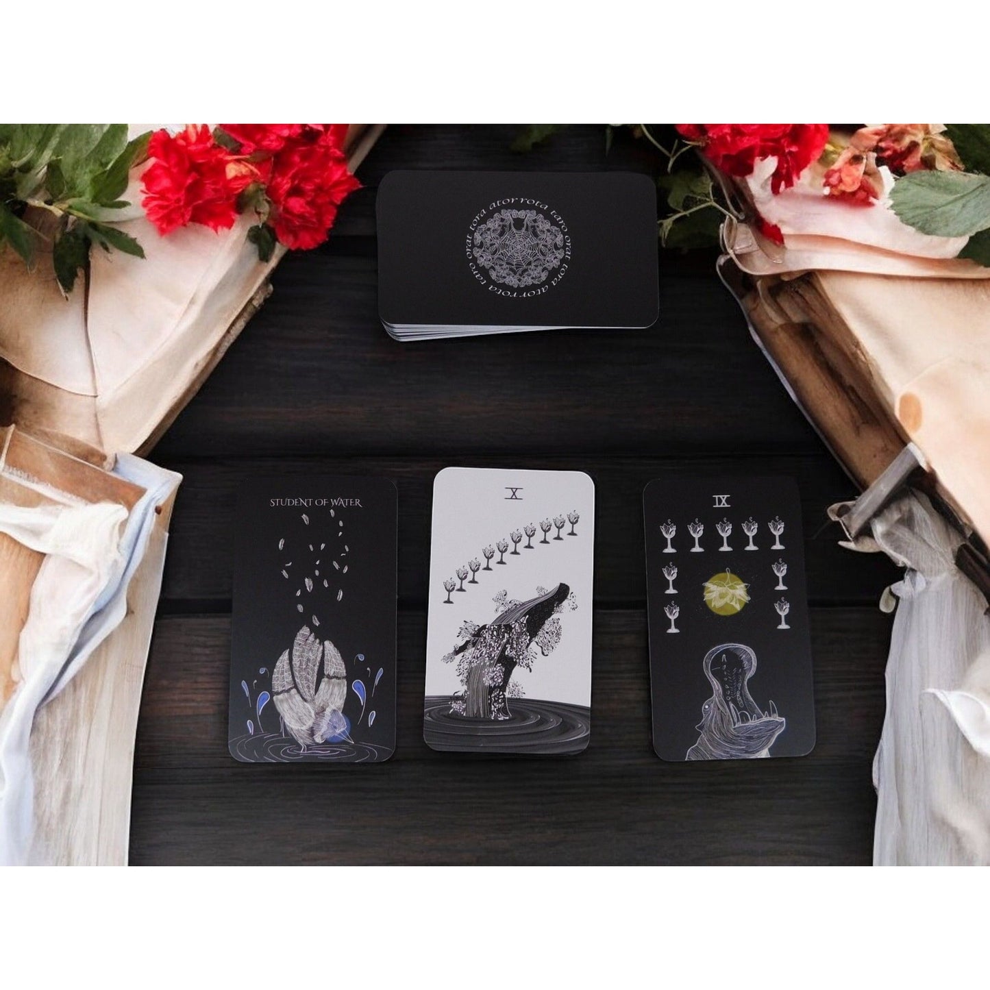 The Sacred Web Tarot by Jannie Bui Brown, Complete Deck and Guidebook NEW