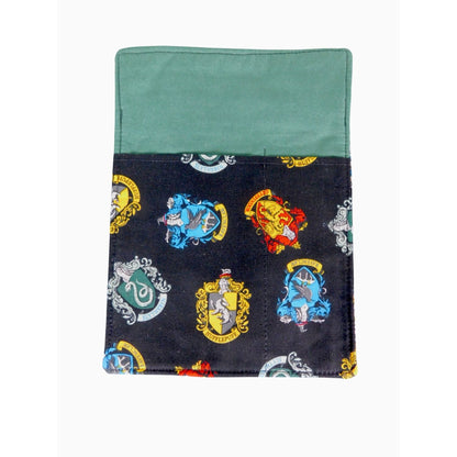 Harry Potter House Crests Crossbody Bag - Handcrafted 9.5" x 6.5"