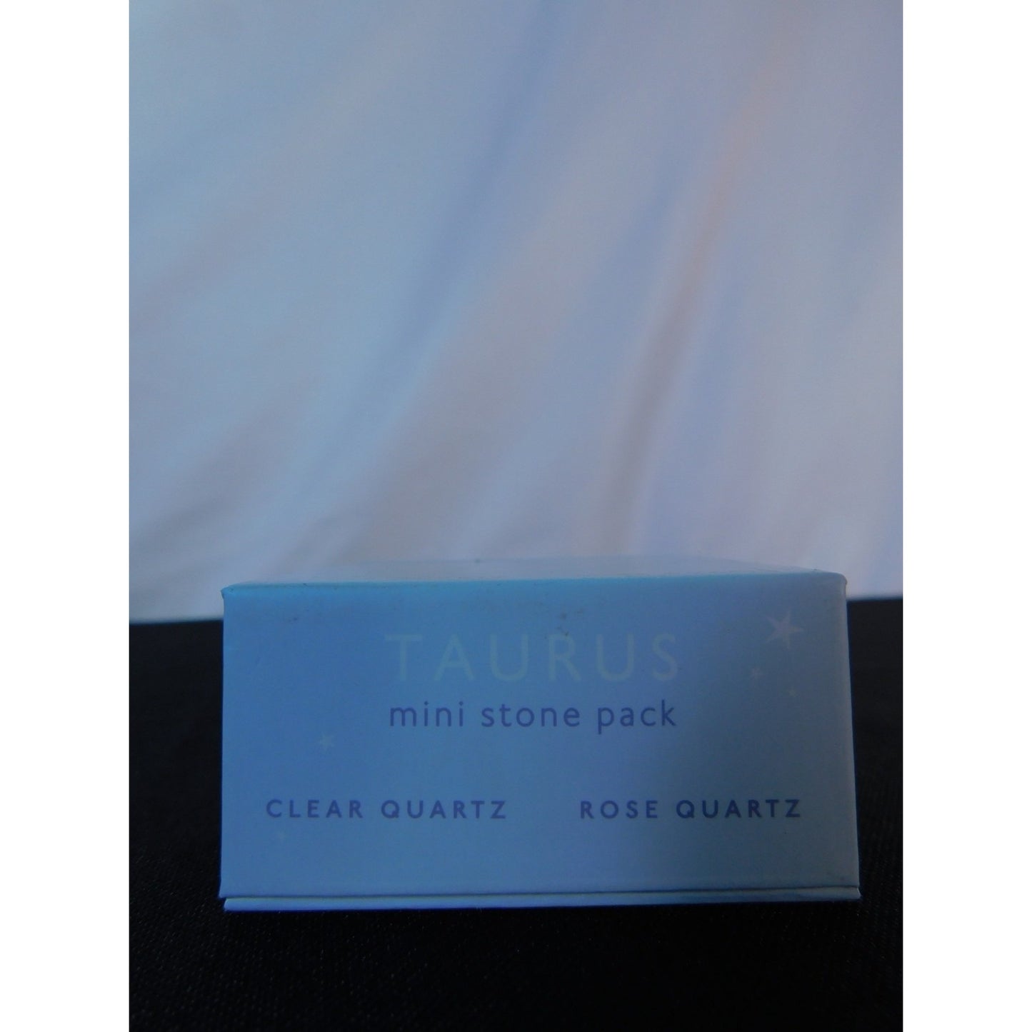 Taurus Zodiac Crystal Stone Pack Clear Quartz Rose Quartz Healing Energy Gift Se