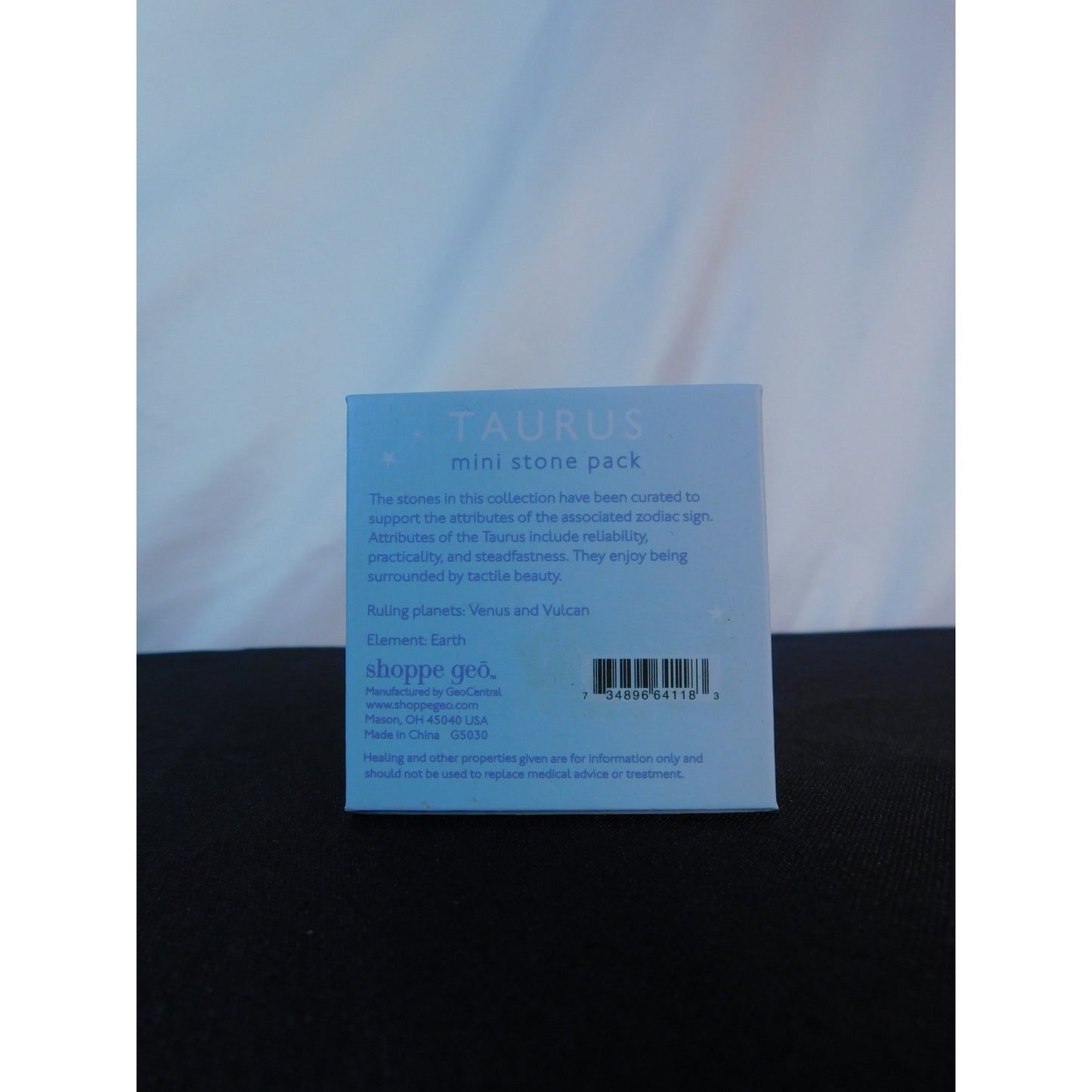 Taurus Zodiac Crystal Stone Pack Clear Quartz Rose Quartz Healing Energy Gift Se