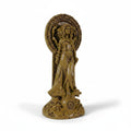 Hecate Goddess Statue Resin Triple Form Wiccan Pagan Altar Decor Gold Tone