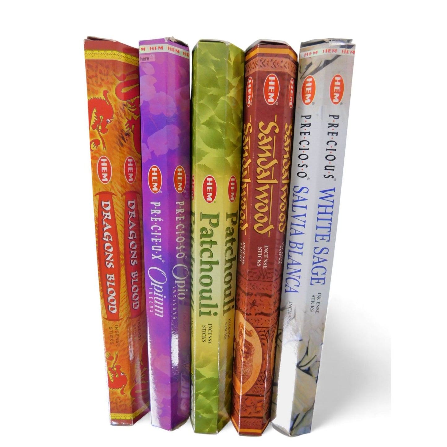 Witches’ Quest Traditional Spell Incense Pack - 5 Classic Scents 100 Sticks - New