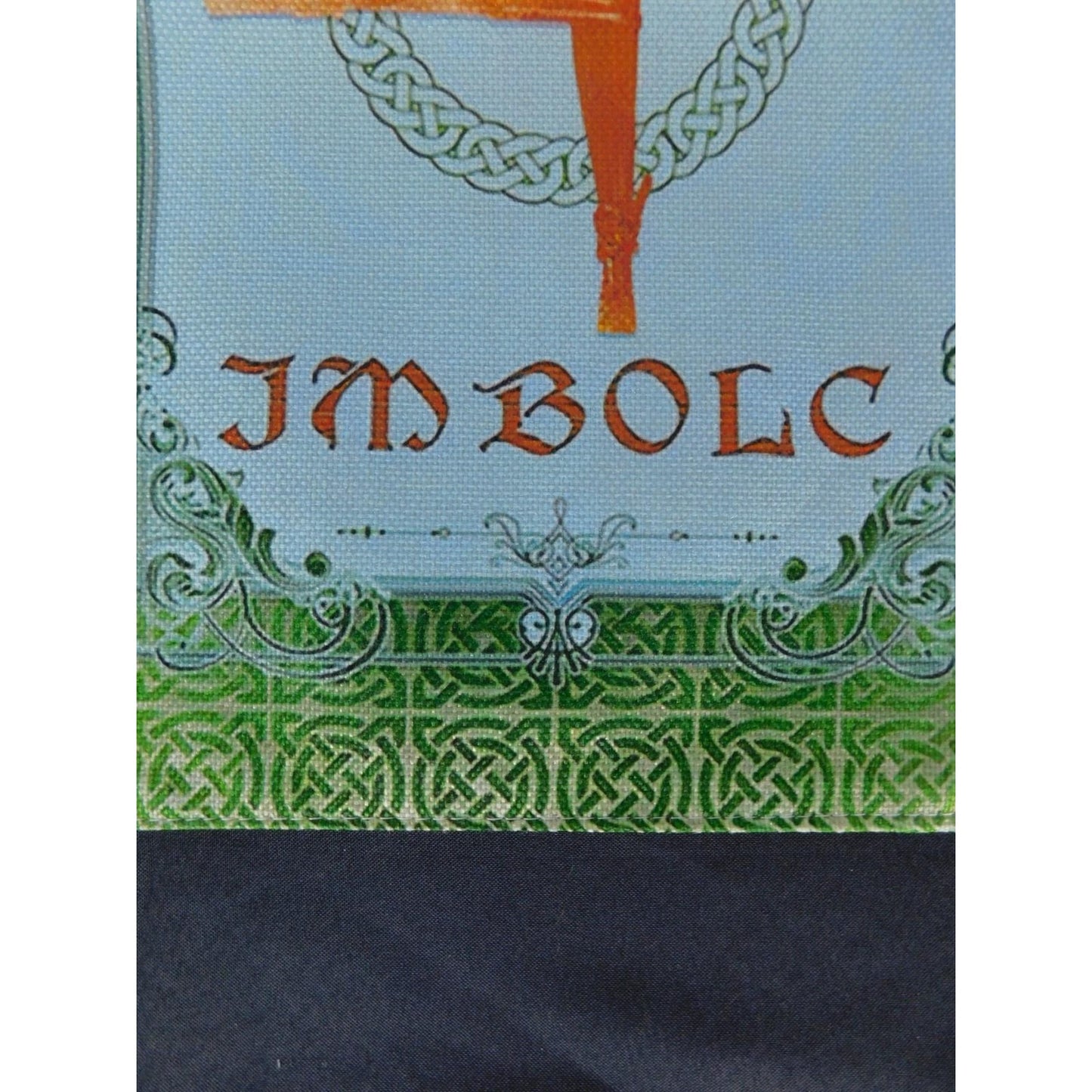 Blessed Imbolc Garden Flag Pagan Wiccan Brigid's Cross Celtic Sabbat Outdoor
