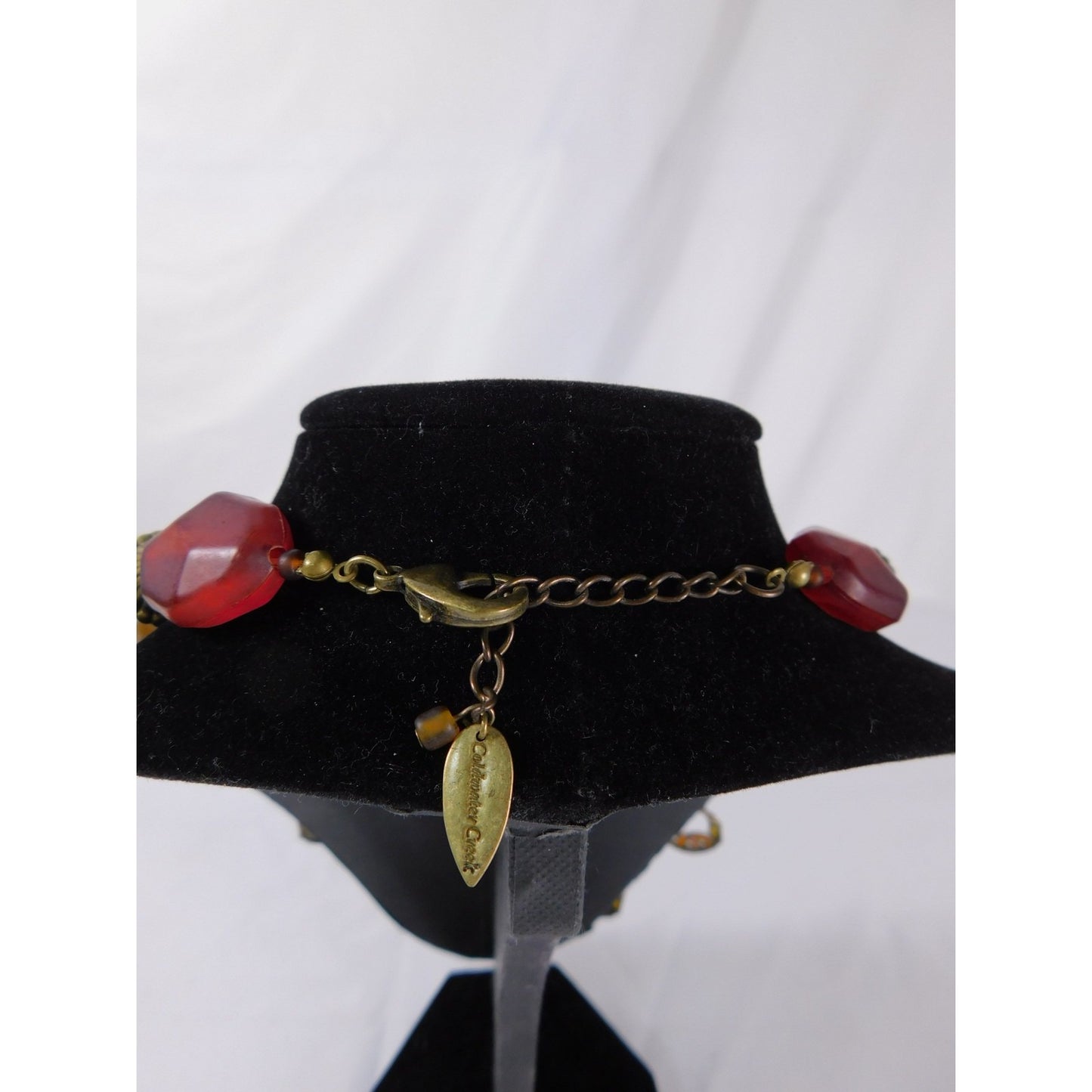 Coldwater Creek Statement Necklace Multi Strand Beaded Mixed Media Boho Gift Jew