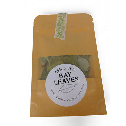 Ash & Sea Bay Leaves Mini Packet - Wish Victory & Protection Spellwork - New