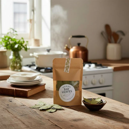 Ash & Sea Bay Leaves Mini Packet - Wish Victory & Protection Spellwork - New