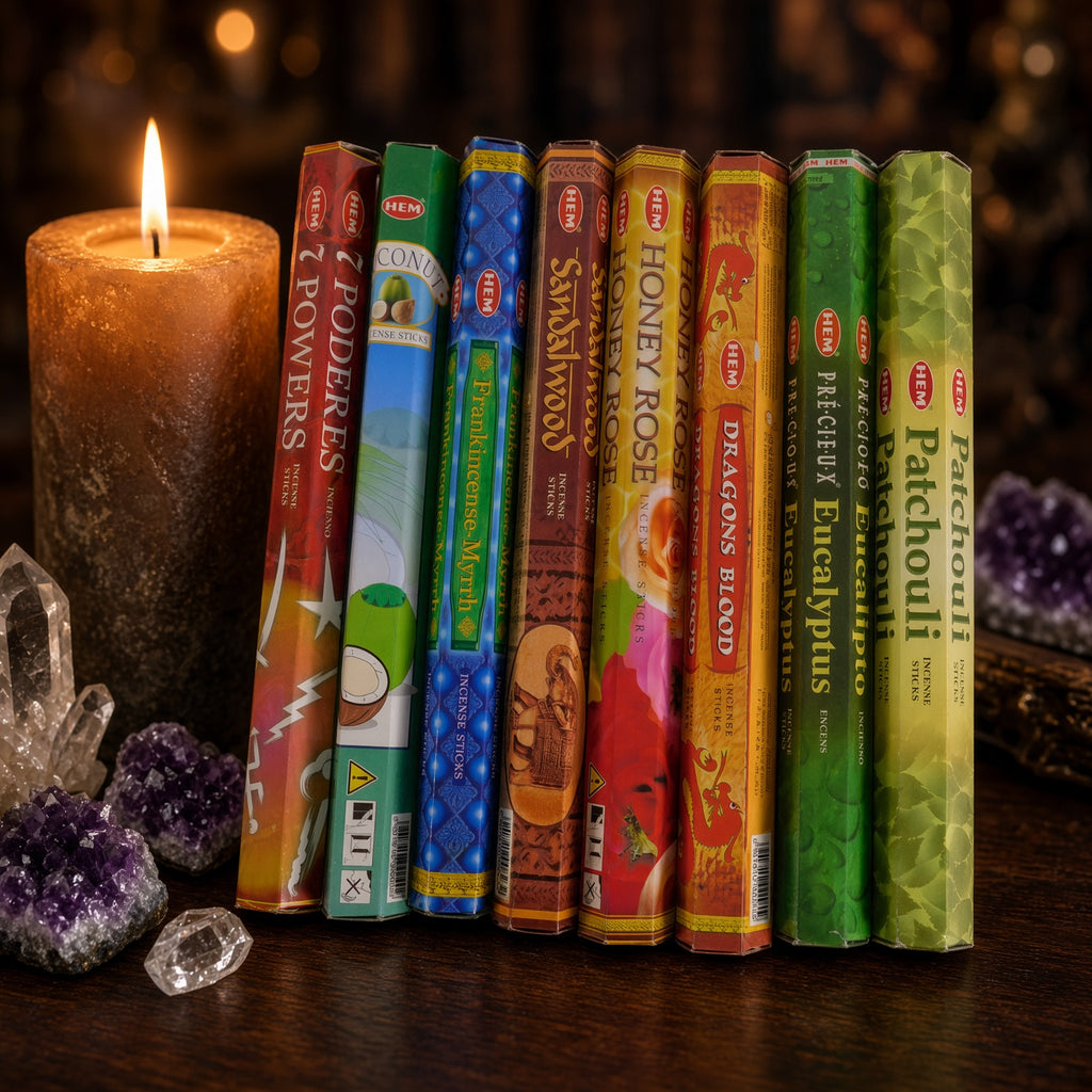 Seven African Powers Incense Collection 8 HEM Incense Boxes