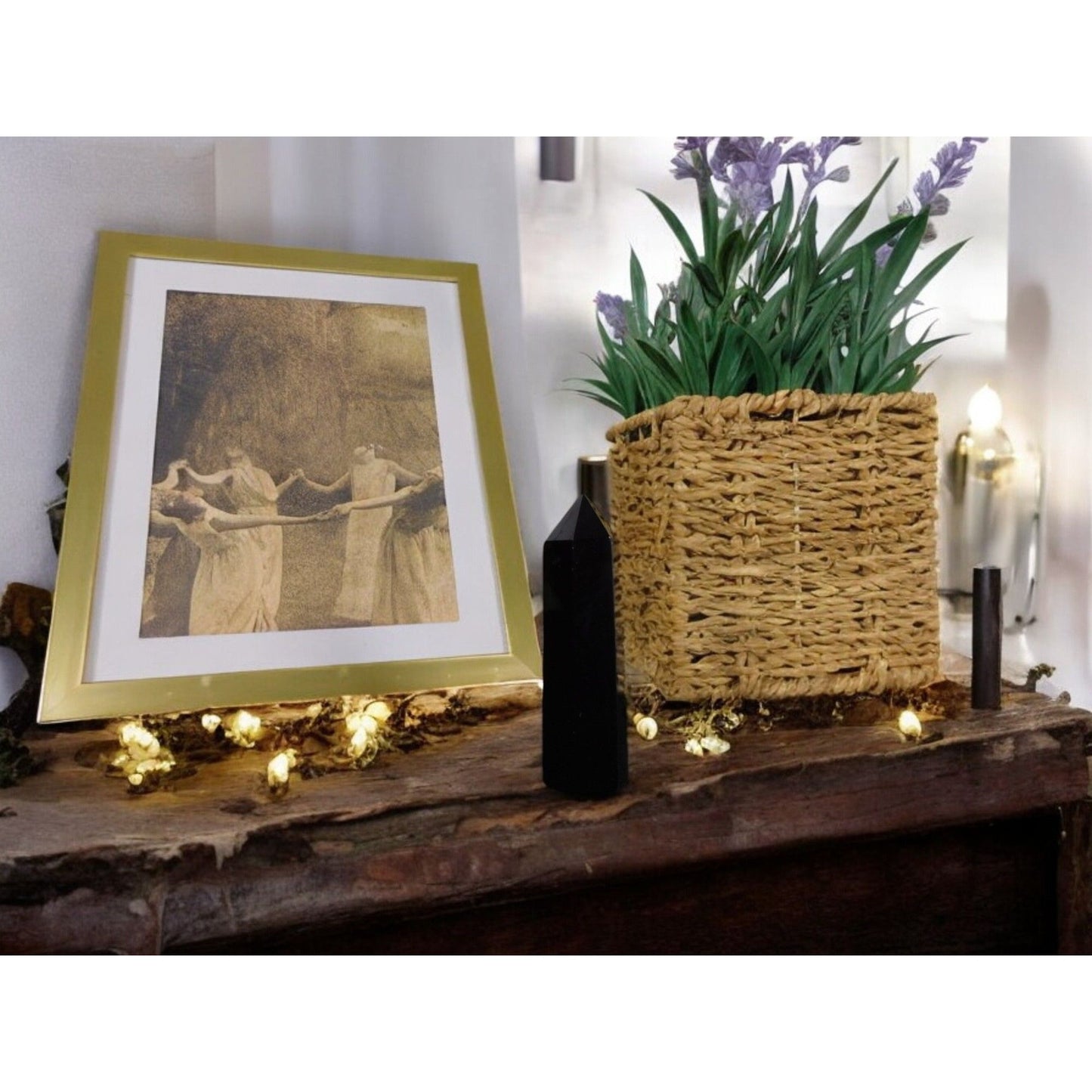 Black Obsidian Crystal Tower 2.8"-3.1" Polished Energy Healing Stone