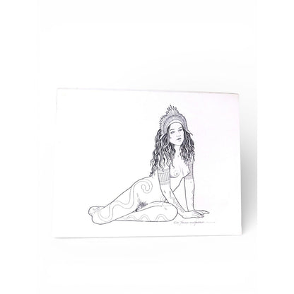 Vtg Phoenix & Arabeth Body Designs Tattoo Flash Art Prints Set Of 2 Vintage Nude