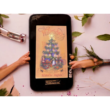 Yuletide Tarot Card Deck, 78 Holiday Cards 4.13" x 2.48" NIB Festive Design