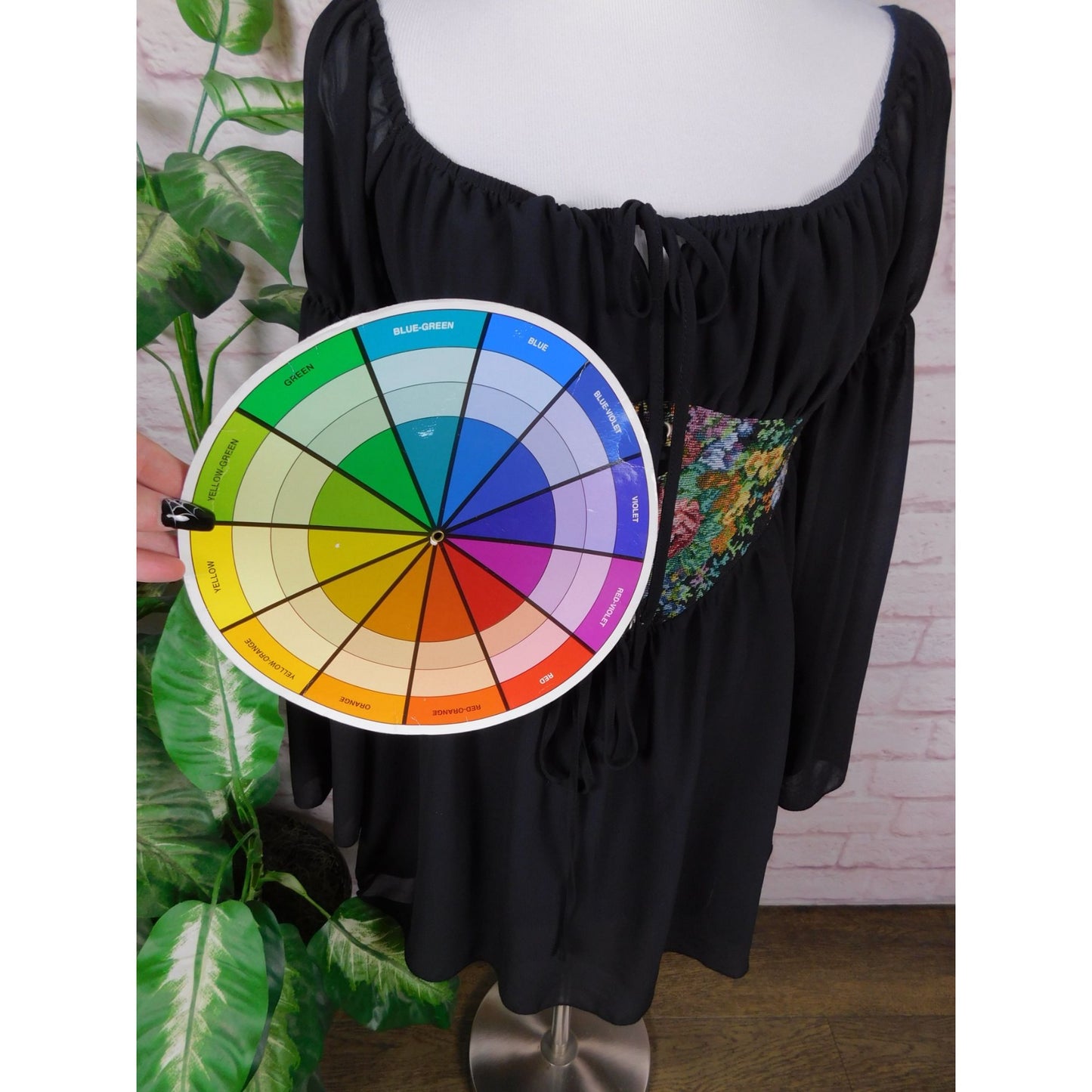 Cider Floral Corset Mini Dress M - Boho Off-Shoulder - Excellent