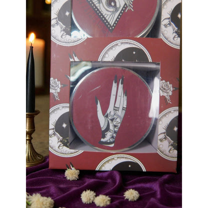 I Am The Universe Candle Set Travel Tin Pomegranate Noir Scented Decor Gift New