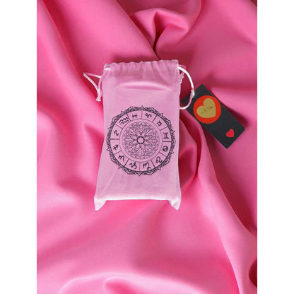 Pink Tarot Cards with Meanings on Them Keywords Guidebook Zodiac Set Smoostart