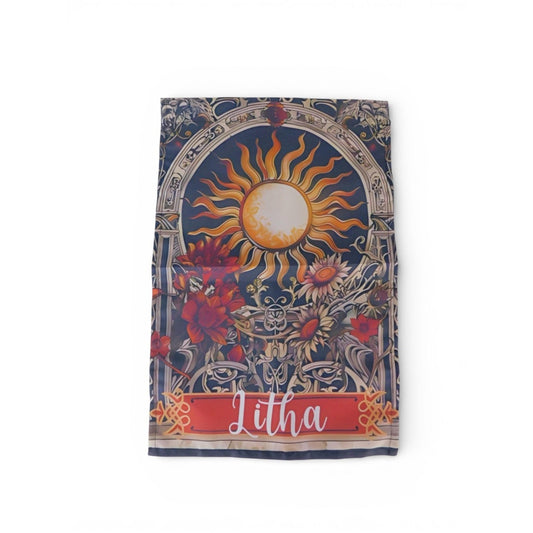 10" X 15" Litha Sunflower Garden Flag Pagan Wicca Summer Solstice Yard Decor