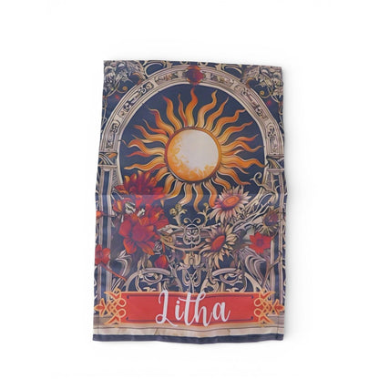 10" X 15" Litha Sunflower Garden Flag Pagan Wicca Summer Solstice Yard Decor