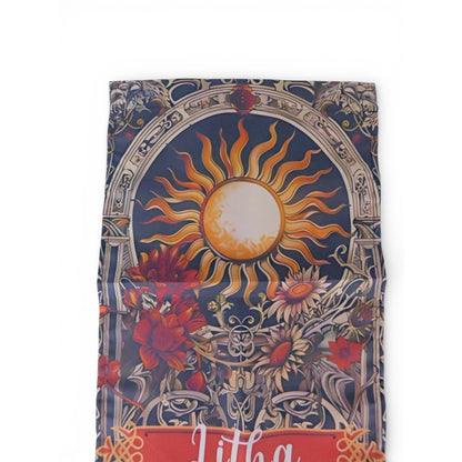 10" X 15" Litha Sunflower Garden Flag Pagan Wicca Summer Solstice Yard Decor