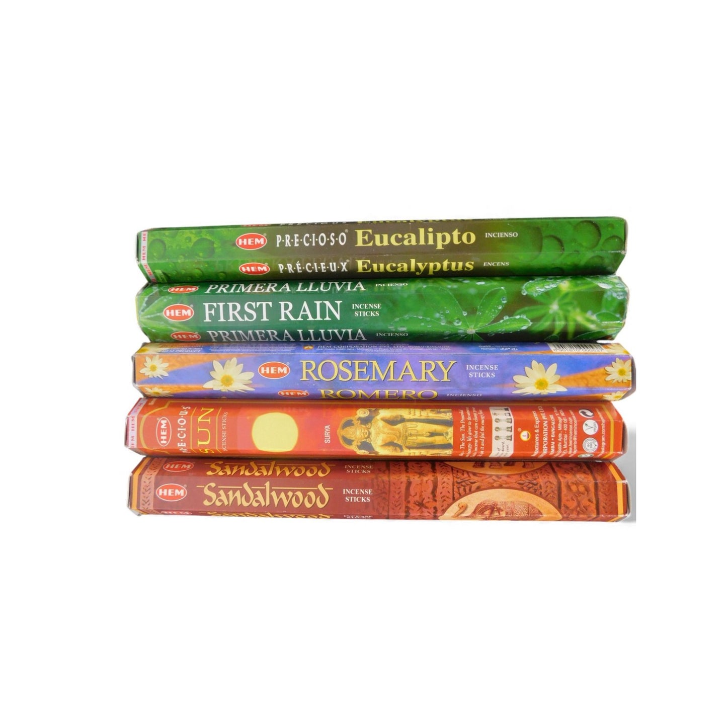 Witches’ Quest Solar Power Incense Pack - 5 Sun Scents 100 Sticks - New