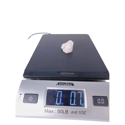 Small Natural Rose Quartz Raw Stone Witch Altar Decor Crystal Specimen 0.7 Oz