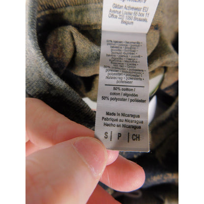 Witches Be Crazy Bleach Tie Dye Long Sleeve Shirt Small Witchy