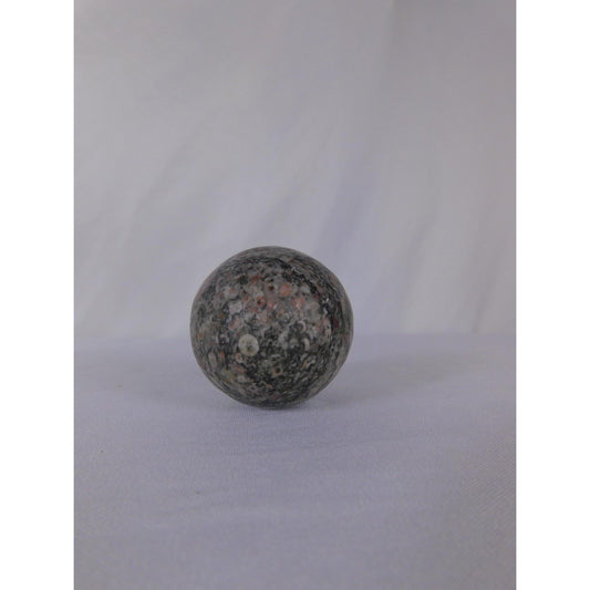 Small Polished Jasper Stone Egg Speckled Crystal Altar Decor Palm 0.98 Oz