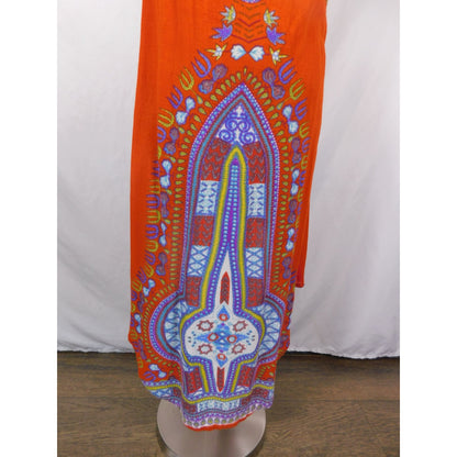 World Market S/M Boho Tribal Sleeveless Dress Rayon