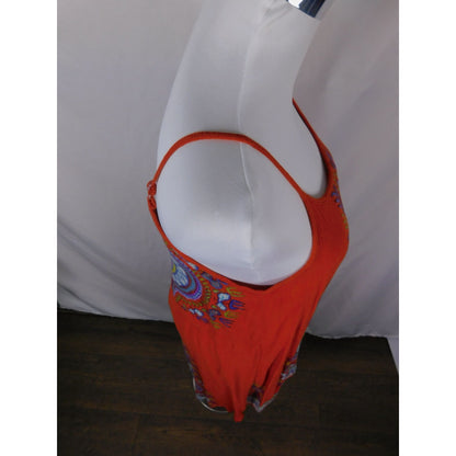 World Market S/M Boho Tribal Sleeveless Dress Rayon