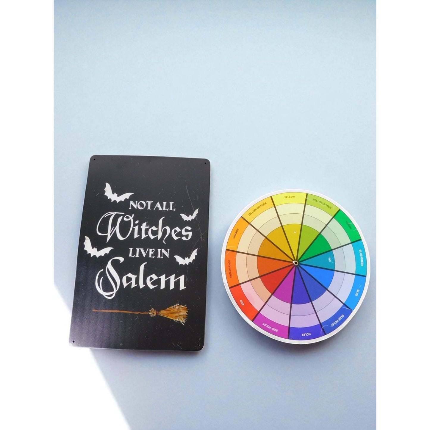 Not All Witches Live In Salem Metal Sign - 8x11.5 - New - Witchcore Gothic