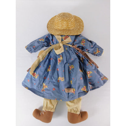 Vintage 1997 Heartfelt Collectibles Gracie Rag Doll American Artists 24 Inch