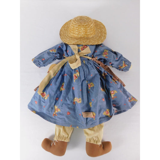 Vintage 1997 Heartfelt Collectibles Gracie Rag Doll American Artists 24 Inch