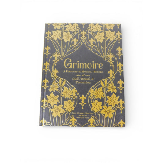 Grimoire Arin Murphy-Hiscock Adams Media Black Gold HC Witchcraft Magic Journal