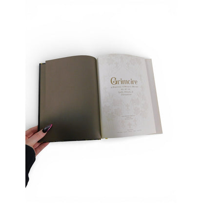 Grimoire Arin Murphy-Hiscock Adams Media Black Gold HC Witchcraft Magic Journal