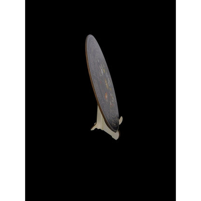 Witch's Wheel Of The Year 12" Wood Calendar - New - Witchcore Earth