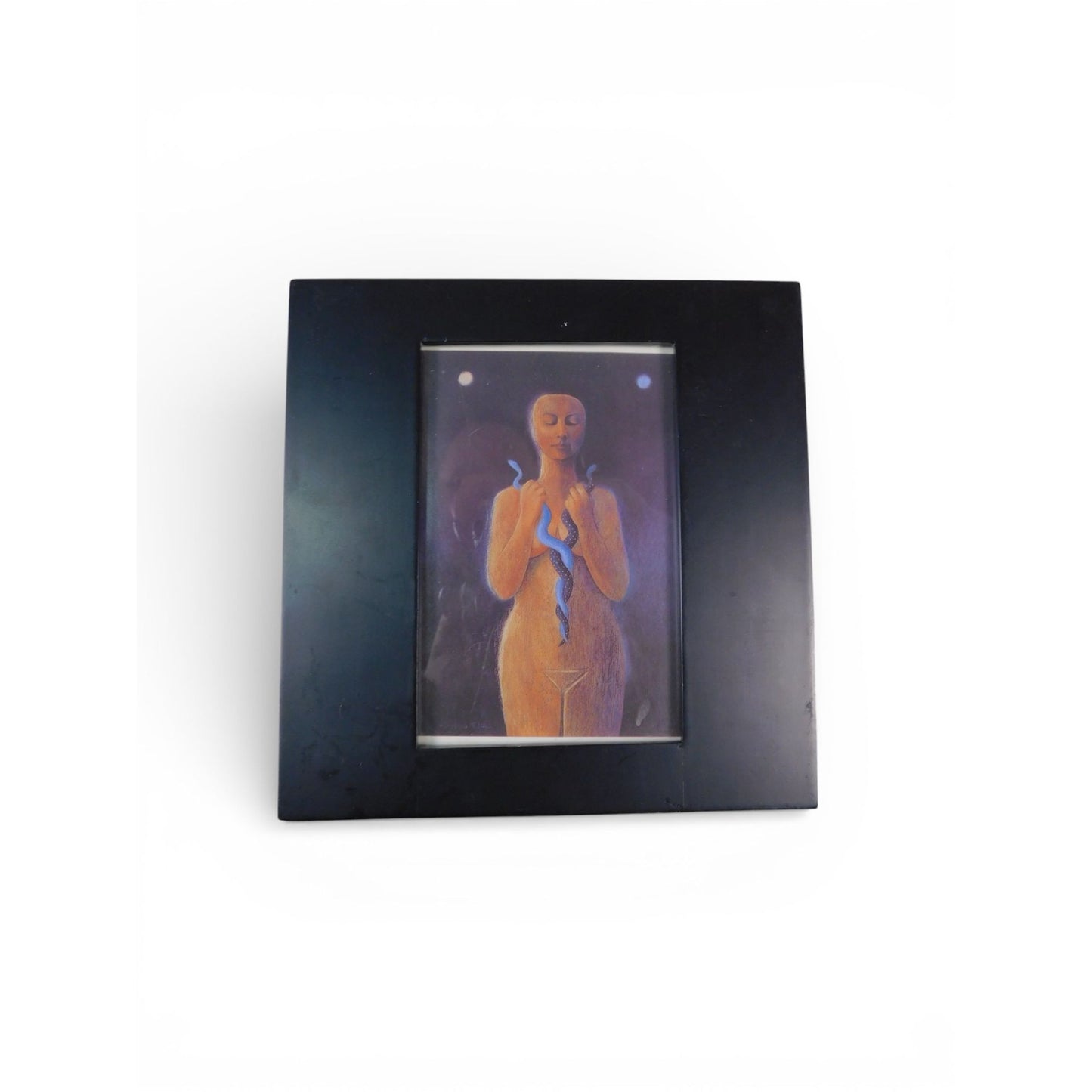 Vintage Framed Goddess Serpent Art Print Cris Fulton Pomegranate