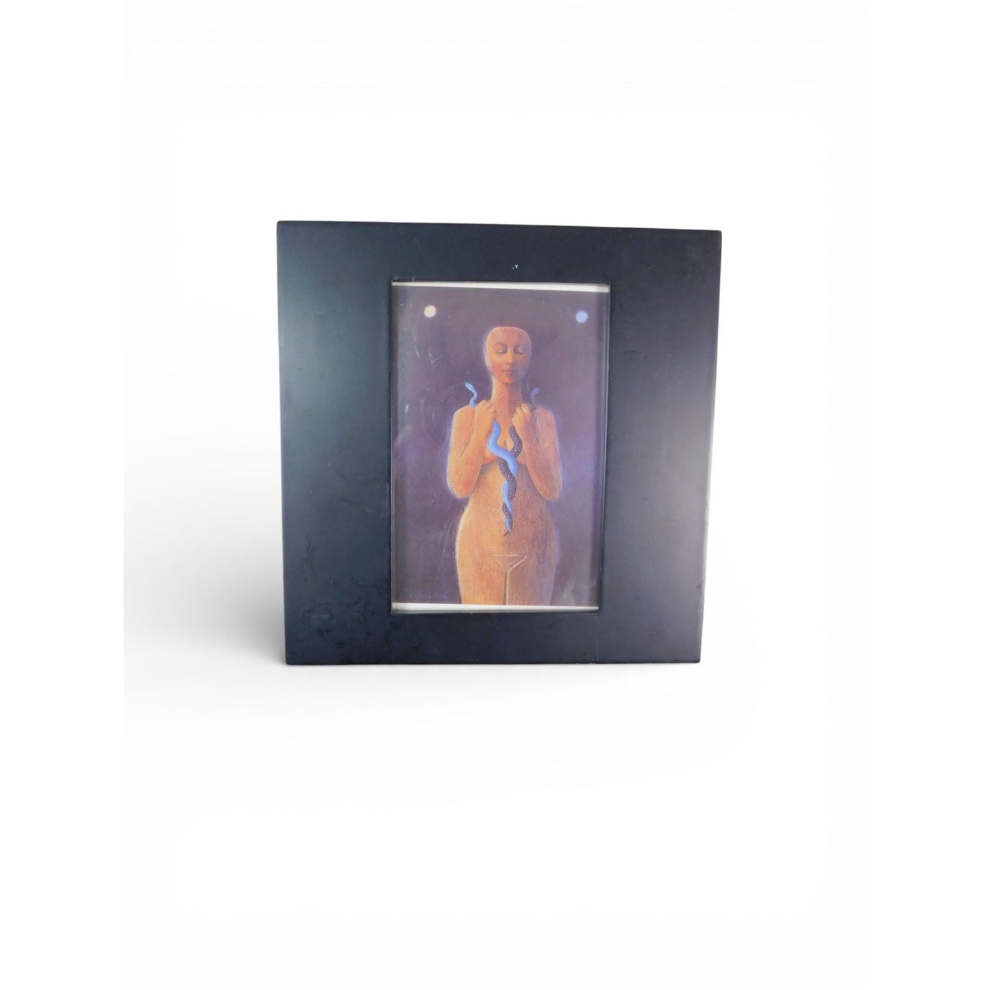 Vintage Framed Goddess Serpent Art Print Cris Fulton Pomegranate