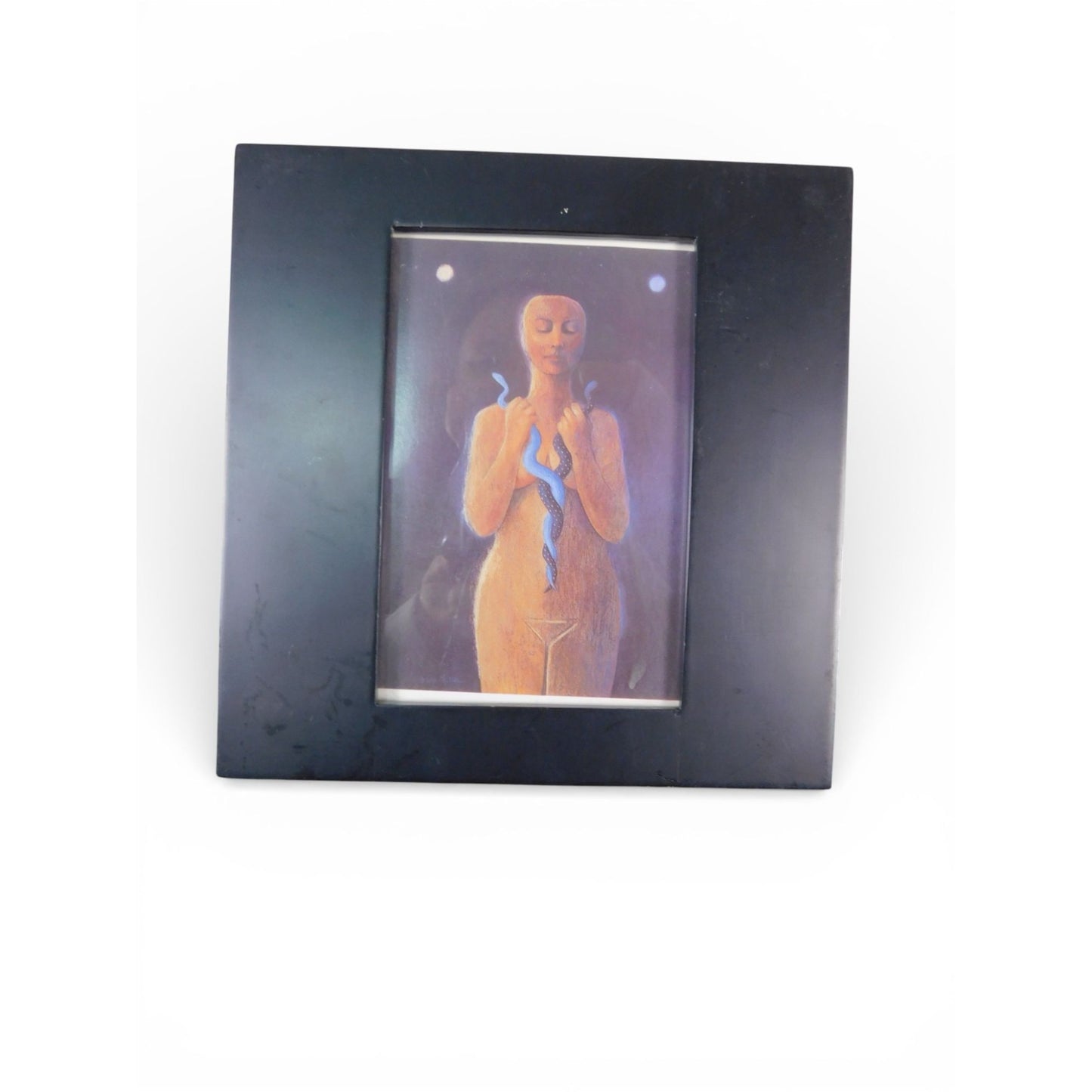 Vintage Framed Goddess Serpent Art Print Cris Fulton Pomegranate