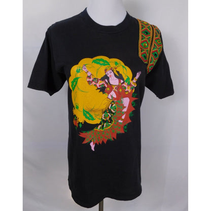 Vtg Gypsy Dances Passion Tee M Black Cotton USA