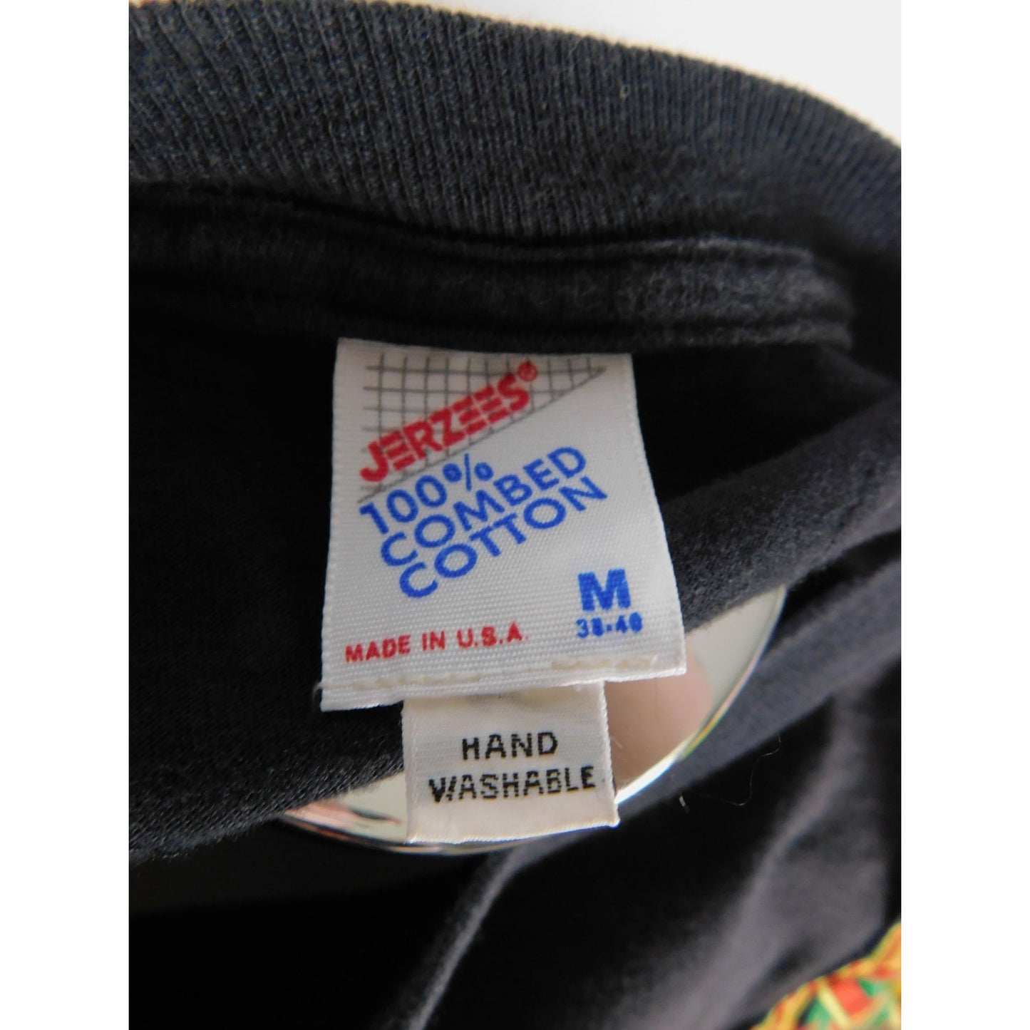 Vtg Gypsy Dances Passion Tee M Black Cotton USA