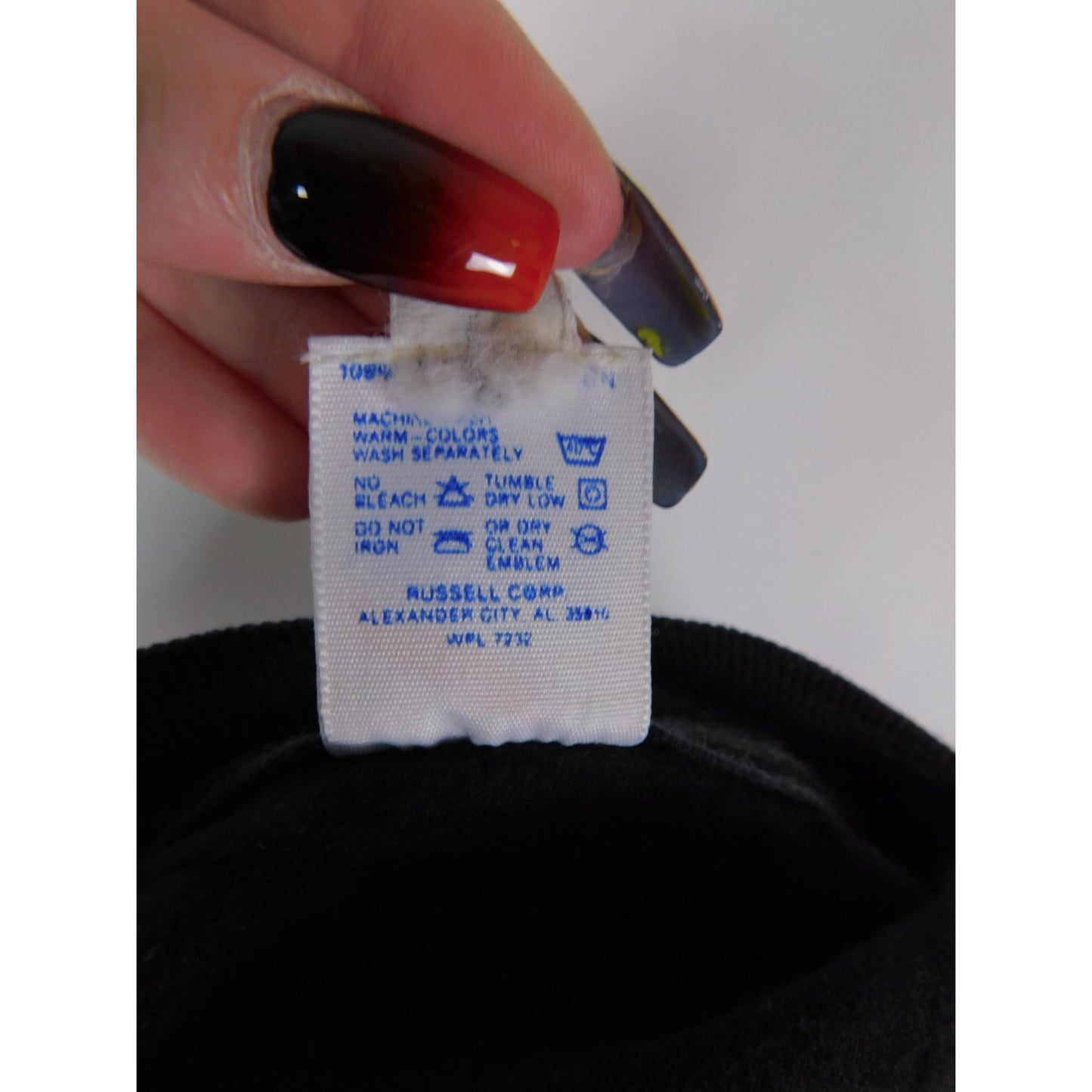 Vtg Gypsy Dances Passion Tee M Black Cotton USA