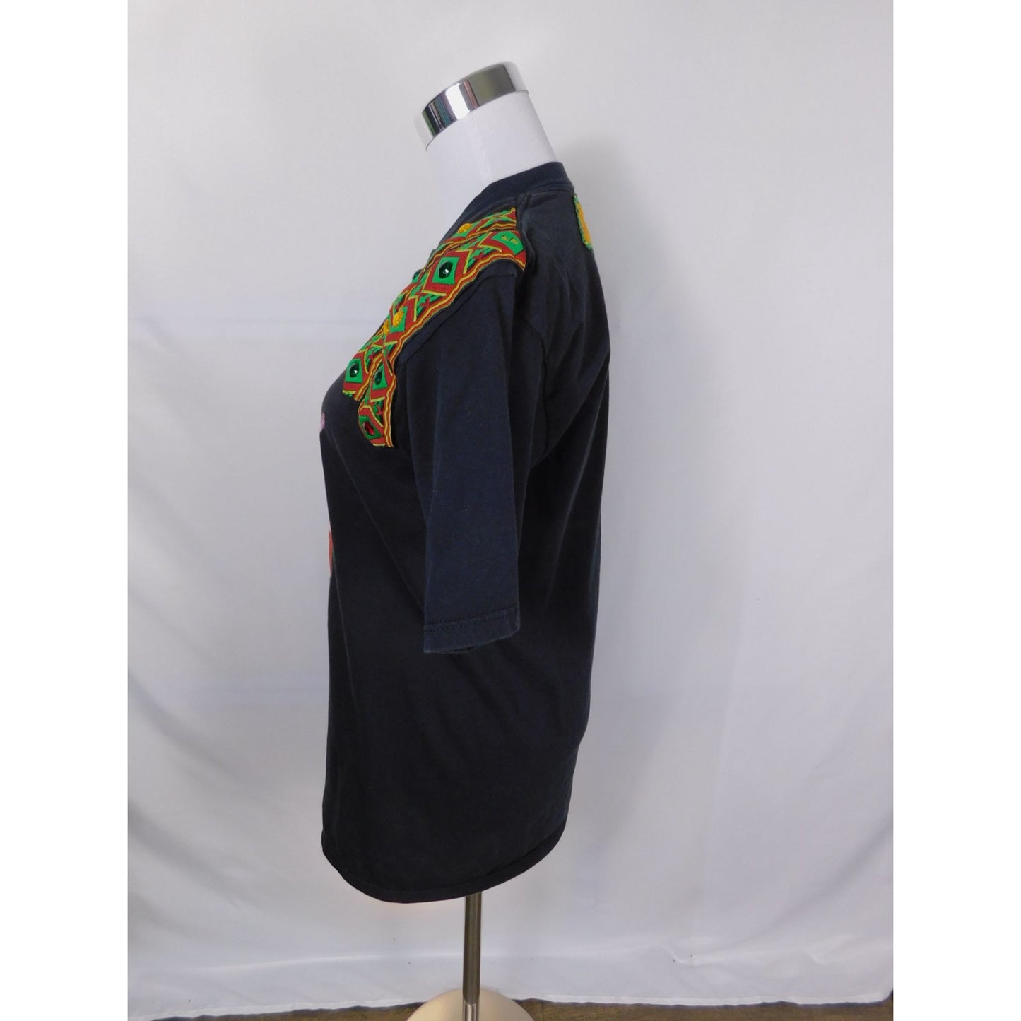 Vtg Gypsy Dances Passion Tee M Black Cotton USA