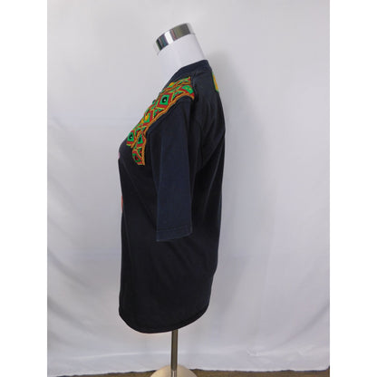 Vtg Gypsy Dances Passion Tee M Black Cotton USA