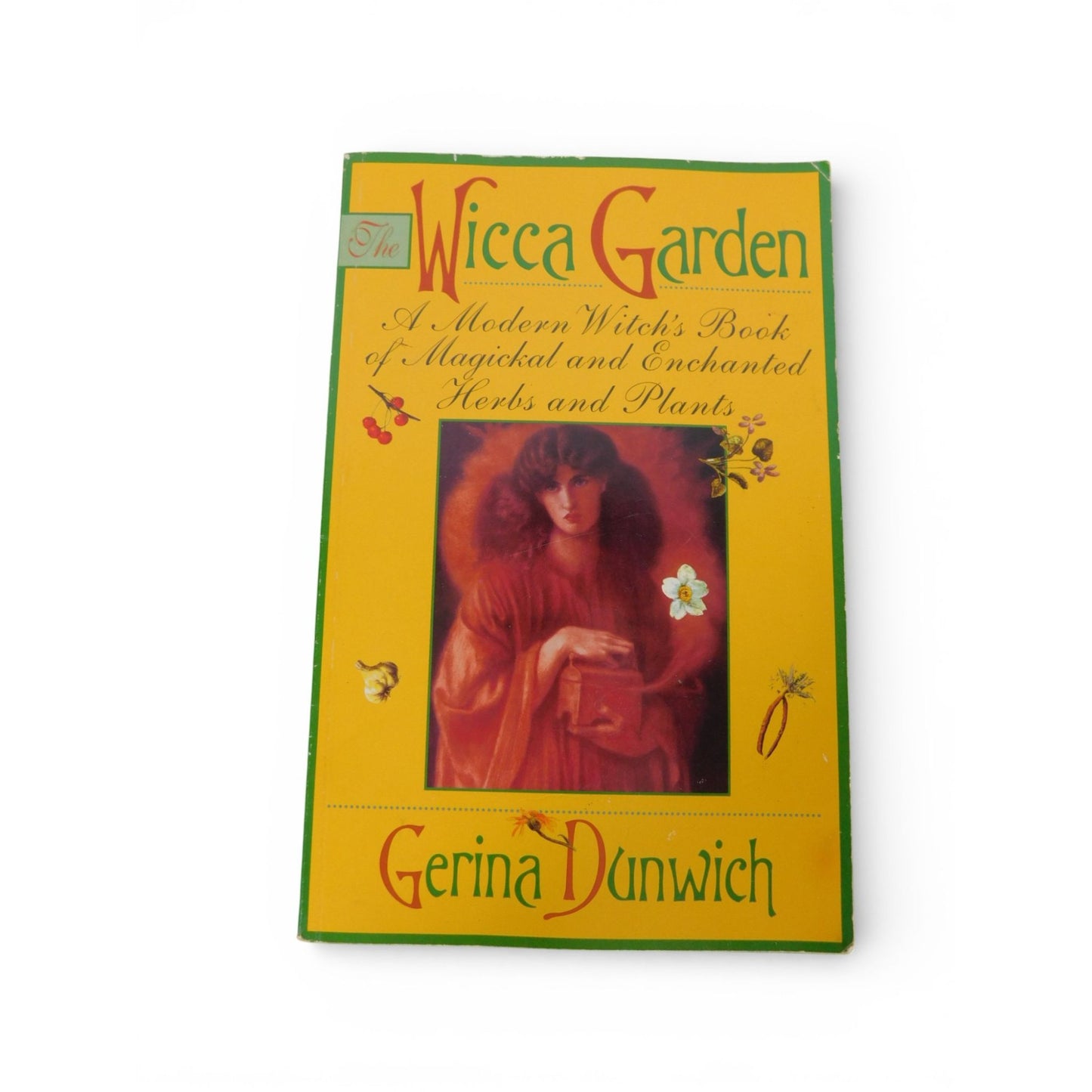 The Wicca Garden Gerina Dunwich Vintage Paperback Witchcraft Herbs