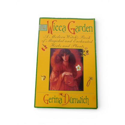 The Wicca Garden Gerina Dunwich Vintage Paperback Witchcraft Herbs