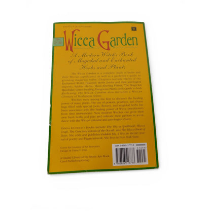 The Wicca Garden Gerina Dunwich Vintage Paperback Witchcraft Herbs