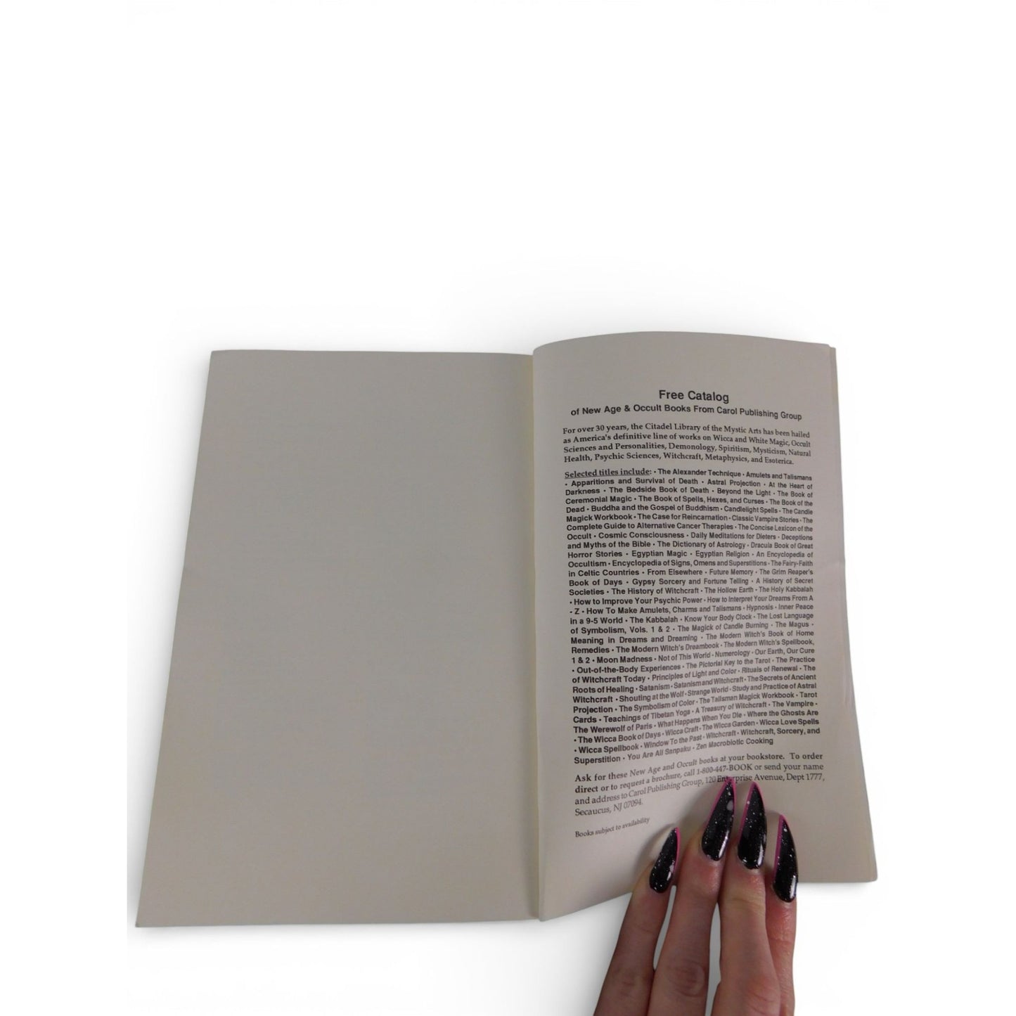 The Wicca Garden Gerina Dunwich Vintage Paperback Witchcraft Herbs