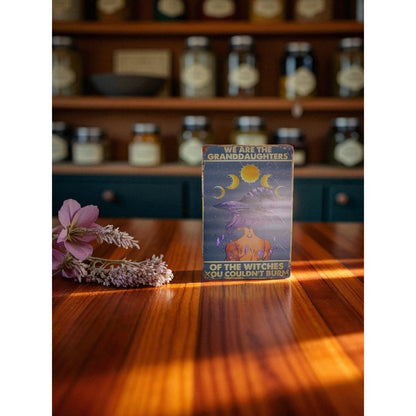 Granddaughters Witches Metal Sign - 8x11.5 Moon - New - Witchcore Ethereal
