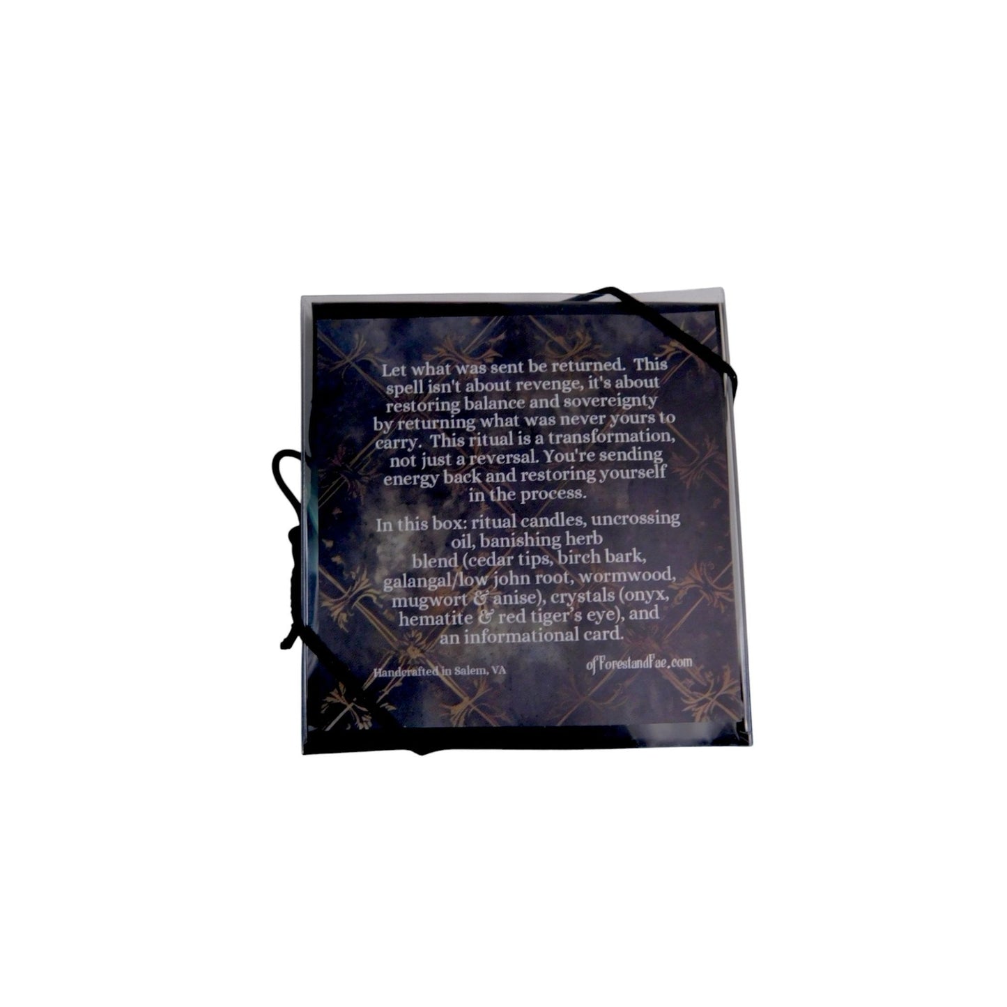 Return to Sender Ritual Kit